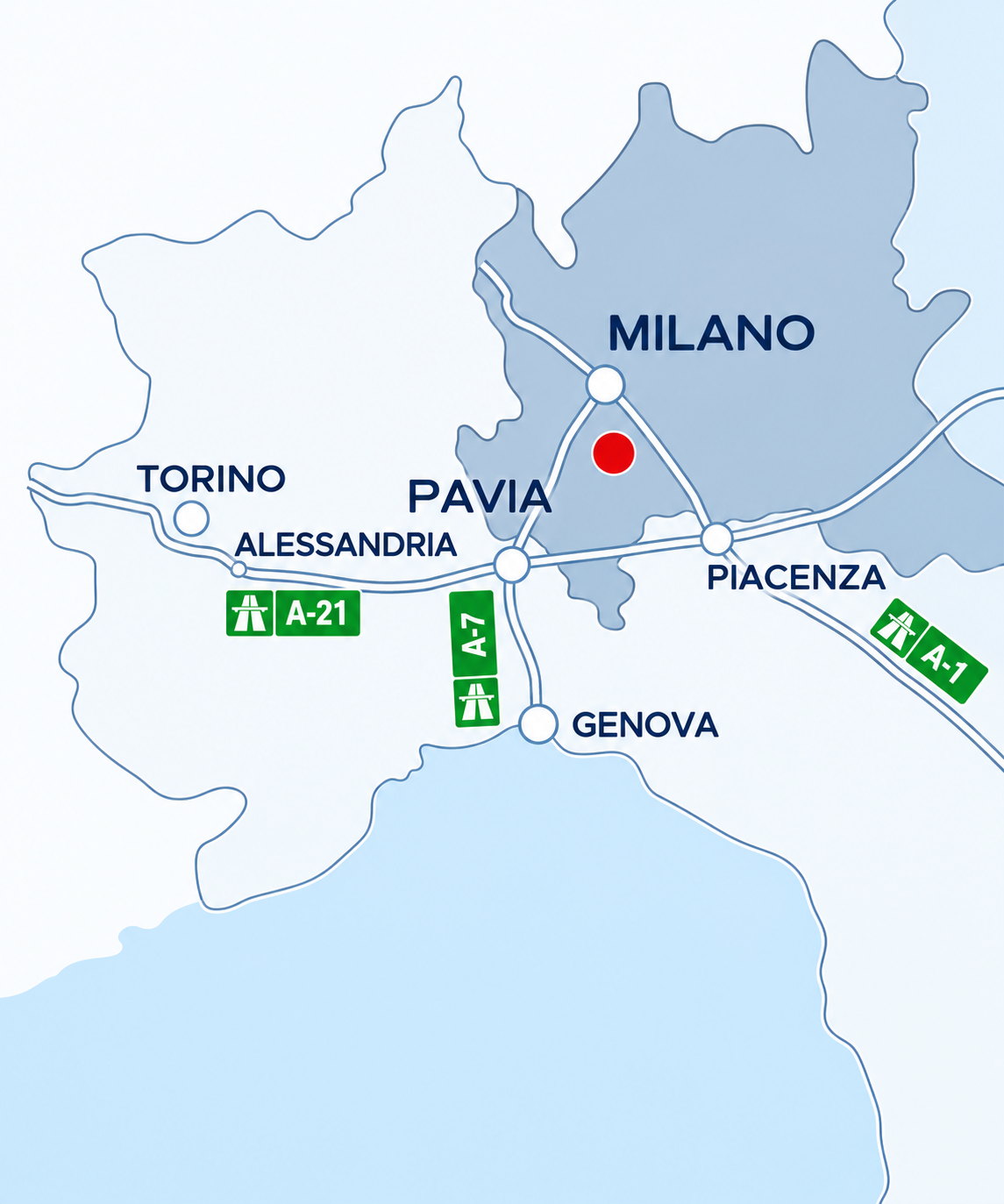 Mappa locale Frazione San Rocco, Bornasco