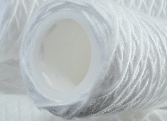 Naturewater Filtro A Corda PPW-10A 10" Per Acqua - Cartuccia Avvolta 5 Micron Per Sedimenti E Impurità